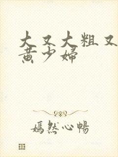 大又大粗又爽又黄少妇