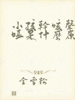 小孩干咳声音嘶哑是什么原因