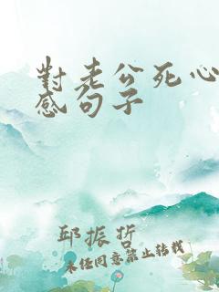 对老公死心的伤感句子