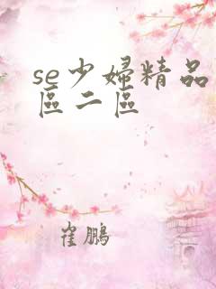se少妇精品一区二区