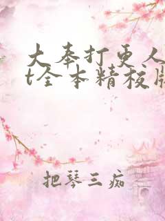 大奉打更人t×t全本精校版
