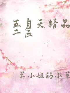 五月天精品一区二区