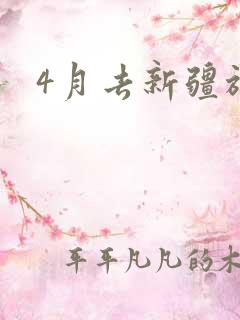 4月去新疆旅游