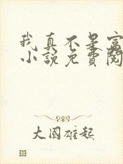 我真不是富二代小说免费阅读