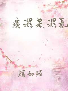 痰湿是湿气重吗