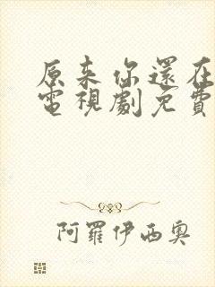 原来你还在这里电视剧免费观看全集