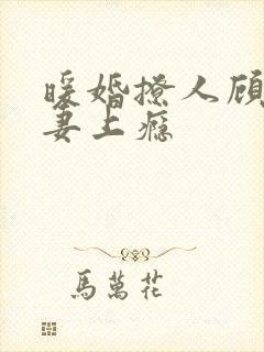 暖婚撩人顾少宠妻上瘾