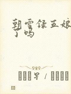 朝雪录五娘子死了吗