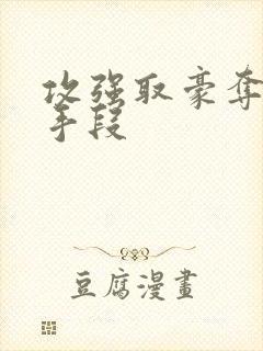 攻强取豪夺不择手段