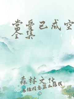 当爱已成空短剧全集