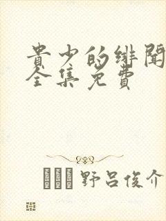 贵少的绯闻女友全集免费