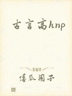 古言高hnp 古言高hnp
