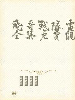 飞哥战队电视剧全集免费观看高清