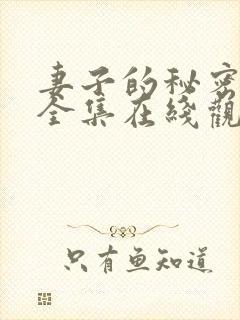 妻子的秘密短剧全集在线观看免费