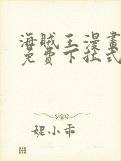 海贼王漫画全集免费下拉式