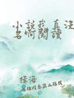 小说我真没想出名啊阅读