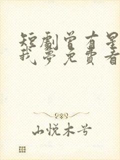 短剧曾有星辰入我梦免费看