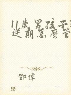 11岁男孩子叛逆期怎么管教最合适