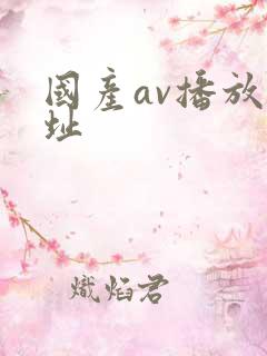 国产av播放网址