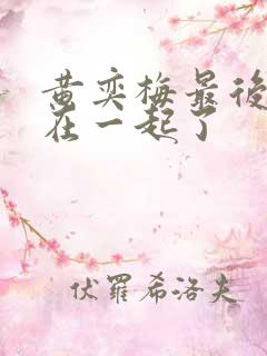 黄奕梅最后和谁在一起了