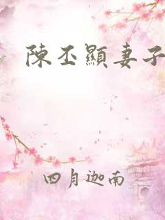 陈丕显妻子