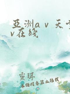 亚洲aⅴ天堂av在线