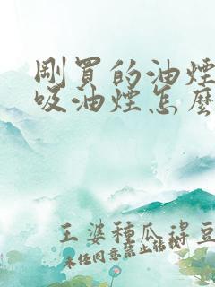 刚买的油烟机不吸油烟怎么办