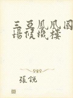 三亚凤凰国际机场候机楼
