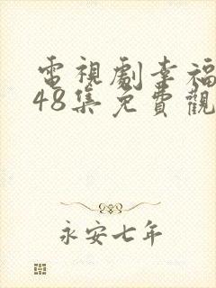 电视剧幸福归来48集免费观看