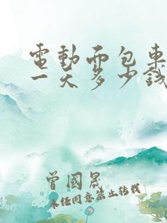 电动面包车租赁一天多少钱