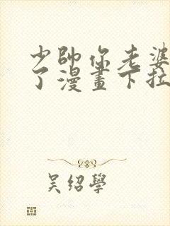 少帅你老婆又跑了漫画下拉式免费