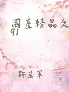 国产精品久久 91