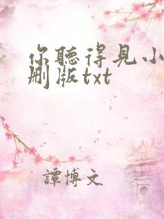 你听得见小说未删版txt