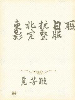 东北抗日联军电影完整版