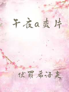 午夜a爽片