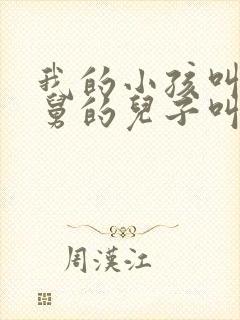 我的小孩叫我舅舅的儿子叫什么