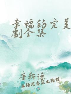 幸福的完美电视剧全集