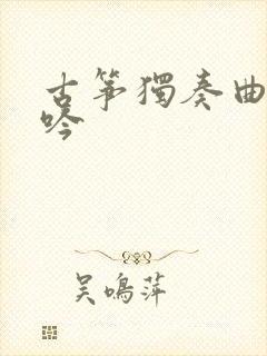 古筝独奏曲葬花吟 古筝独奏曲葬花吟