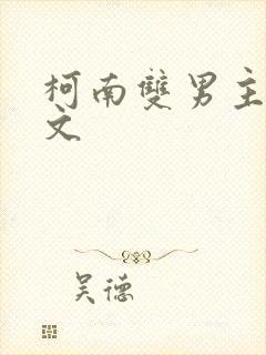 柯南双男主同人文