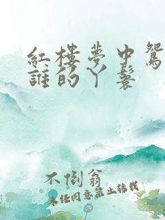 红楼梦中鸳鸯是谁的丫鬟