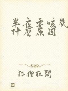 半夜要咳几声是什么原因
