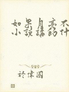 如果月亮不抱你小说讲的什么