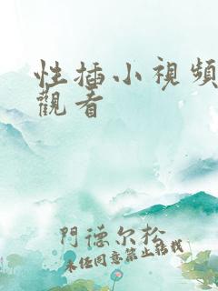 性插小视频在线观看