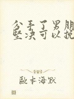 分手了男朋友很坚决可以挽回吗