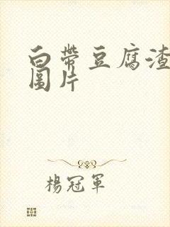 白带豆腐渣症状图片