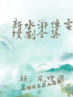 新水浒传电视连续剧全集