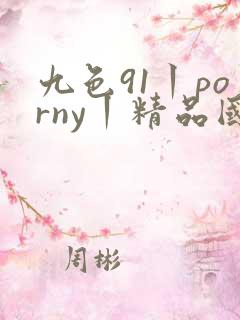 九色91丨porny丨精品国产