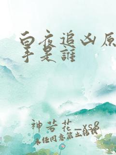 白夜追凶原著凶手是谁