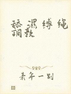 舔 湿 缚 绳调教