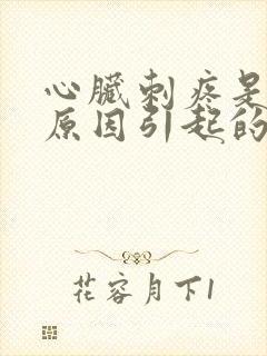 心脏刺疼是什么原因引起的